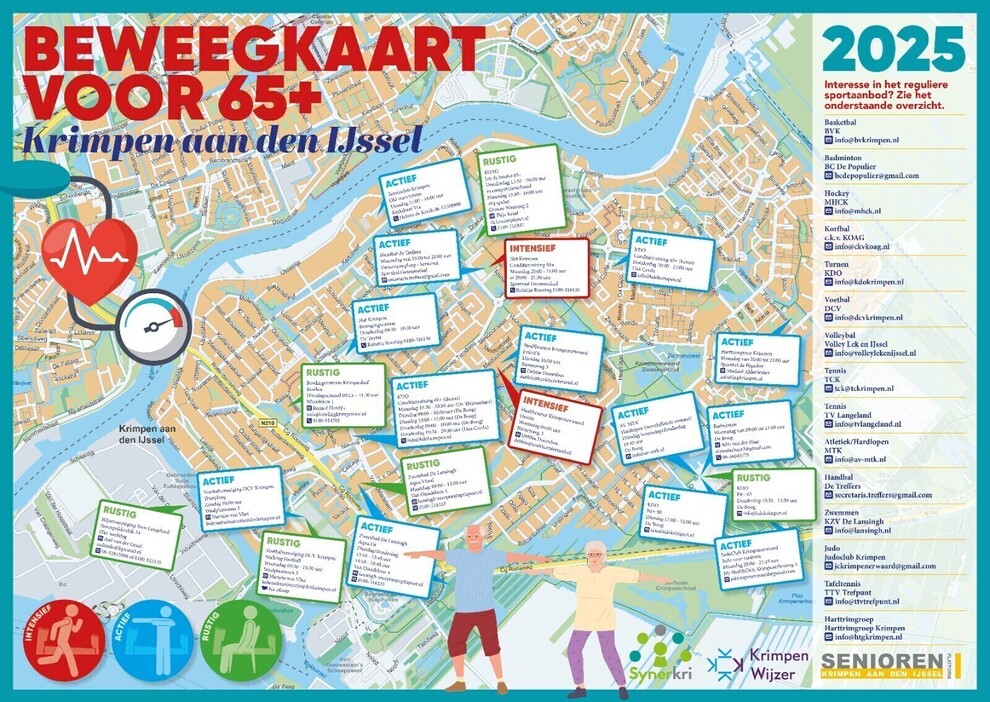 Beweegkaart senioren