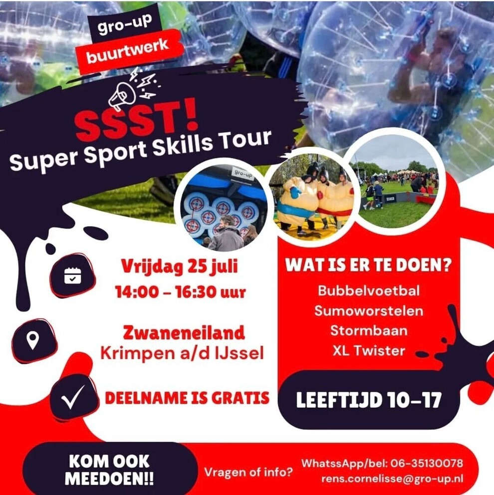  actief/sport, kids 
